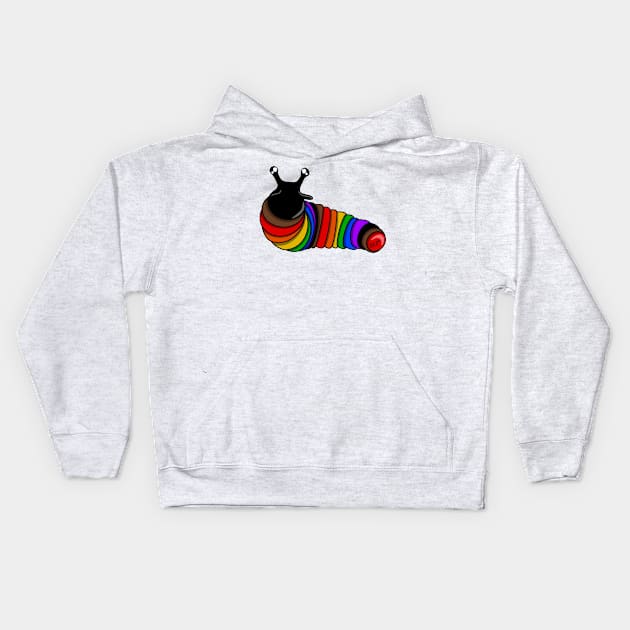 POC Pride Fidget Slug Kids Hoodie by SentABearToSpace 